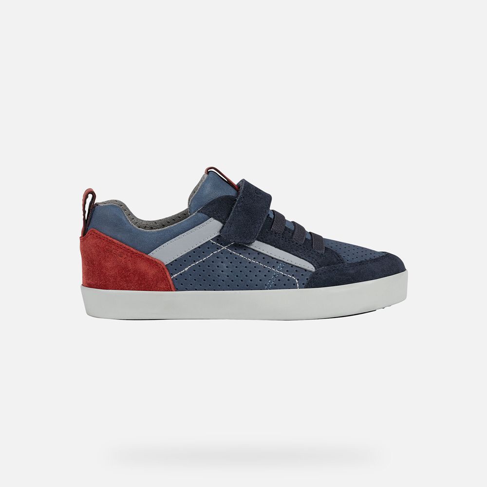 Geox Sneakers Navy Kilwi - Geox Boys Shoes - NQTZIW052